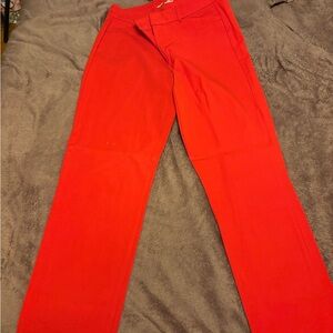 Tall Red Dress Pants